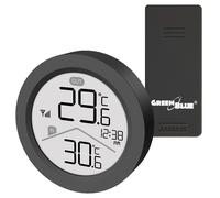 Station météo sans fil GreenBlue avec capteur extérieur et écran LCD