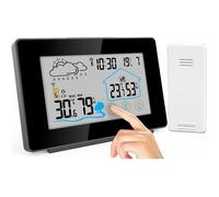 Station météo sans fil - INFACTORY - FWS-265 - Thermomètre - Hygromètre - Écran tactile couleur