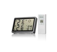 BRESSER Station météo sans fil MeteoTemp HZ anthracite