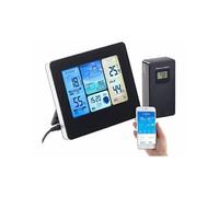 infactory Station météo sans fil connectée FWS-786 avec écran couleur