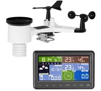 Station météo solaire sans fil LCD WiFi 100 m