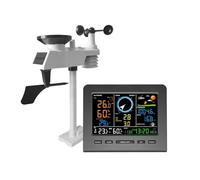Station météo, Station météo sans fil 0366-WF, capteur intérieur et extérieur, thermo-hygromètre avec prévisions météorologiques, température et humidité Pour la maison