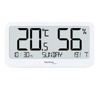 La Crosse Technology Thermomètre hygromètre de bureau WS9455 – Petit, affichage de l'heure