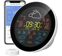 Station météo - TESLA - MS360 - WiFi 2,4 GHz - Bluetooth - Intérieur/Extérieur