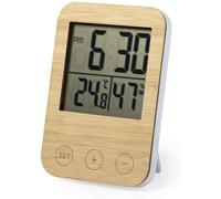 Station Météo - Thermomètre - Hygromètre - Bois Bambou - Cadeau