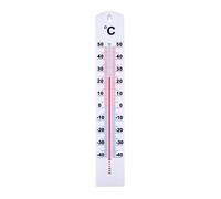 Station météo - VELAMP - Thermomètre - Intérieur/Extérieur - Plastique 40 cm - -40 à +50°C