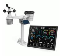 Station météo Wi-Fi BRESSER 4CAST 18,5" avec capteur 8-en-1