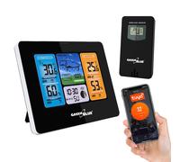 Station Météo WiFi Capteur extérieur Calendrier Baromètre TUYA Greenblue