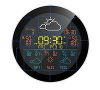 Station Météo WiFi Écran LCD Couleur Horloge Réveil Température Humidité Prévisions 3 Jours USB