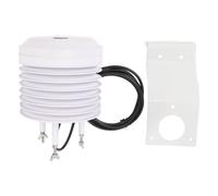 Station Météorologique Louver avec Capteurs Température, Humidité, CO2 et Luminosité, Boîtier ABS 9-30V - Mesures Précises en Extérieur, Installation Facile pour Surveillance (Ygc-byx-m-kv-v)