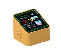 Station météorologique numérique - Moniteur de température et d'humidité de table | Petite station météorologique numérique électronique de table pour la maison, la chambre, la cuisine, le bureau, le