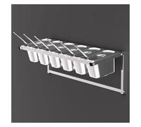 Station murale pour garniture de pizza, boîtes à épices et étagères à condiments, étagère d'assaisonnement de cuisine, distributeur de nourriture pour buffet