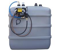 Station Platine 1 500 litres avec compteur mécanique - Pour gasoil et GNR - CEMO - 90204R