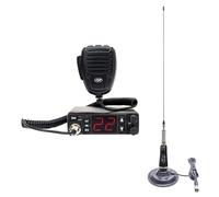 Station Radio CB PNI Escort HP 5500 + antenne CB PNI LED 2000, Base magnétique Incluse