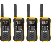 Station Radio Portable Pmr Pni Dc93 Quad,446Mhz,0,5W,16Ch,Étanche Ip67,Lot De 4 Pièces