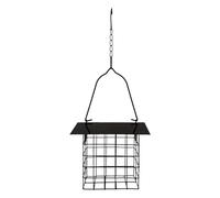 Station résistante aux écureuils et aux intempéries | Cage en métal pour nourrir les oiseaux en extérieur - pour attirer les oiseaux sauvages, chardonneret, colibri mésange, jardin, balcon, arbre