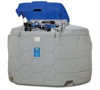 Station service 5 000 litres BLUE CUBE Outdoor standard - Pour Diesel, lubrifiant, fioul, AdBlue® - CEMO