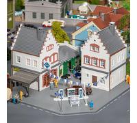 Station Service ARAL / Garage, "Hesselbach" - FALLER 130167 - HO 1/87