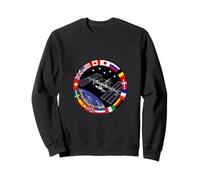 Station Spatiale Internationale - Logo du Drapeau ISS Sweatshirt