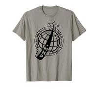 Station spatiale Soviétique Russe Aérospatiale T-Shirt