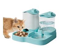 Station stable : mangeoire à base robuste, bol en acier inoxydable de qualité supérieure avec antidérapant, alimentation innovante pour animaux, solution quotidienne pour les besoins