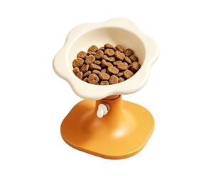 Station surélevée anti-basculement, gamelles surélevées pour chat avec support, haute capacité nutritionnelle, polymère résistant renforcé pour plus de détails, gestion des repas pour