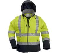 Veste Softshell STATION bleu marine/jaune - COVERGUARD - MO70630 XL
