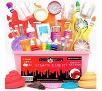 Stationery Slime Kit Ultimate - Coffret Cadeau de Kit De Bricolage pour la Fabrication de Slime, avec Perles, Paillettes