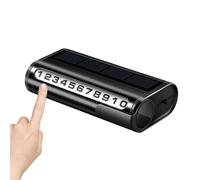 Stationnement temporaire de voiture - d'immatriculation de voiture, parking temporaire automobile | Carte de stationnement lumineuse Cads Notification de numéro de téléphone | Panneau d'arrêt