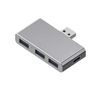 Stations d'accueil pour ordinateur portable,Station d'accueil USB C | Station d'accueil 3 moniteurs 4 en 1 TYPE-C,Station d'accueil USB C multifonctionnelle pour ordinateur