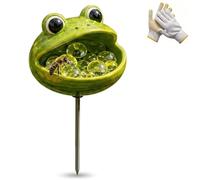 Stations d'arrosage Uniques pour Animaux, Bol d'eau décoratif de Jardin extérieur pour Oiseaux, Abeilles, Papillons, Petite Faune (QW)