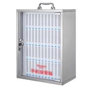 Stations de charge mobiles sécurisées pour étudiants - Casiers de téléphone à 12 à 60 emplacements et boîte de gestion de téléphone portable - Armoire de charge parfaite pour la salle de classe, le