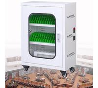 Stations De Recharge Portables for Téléphones, Casier Rangement Rechargeables, Armoire, Organisée(30slots)