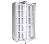 Stations de recharge pour téléphones portables Armoire de rangement pour téléphones Coffre-fort pour téléphones portables scolaires 24, 36, 48, 60 positions Boîte de rangement pour téléphones portable