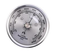 Stations météo Baromètres en métal antirouille Grand équipement de survie extérieur Outil de mesure Baromètre d'aventure