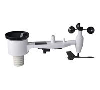 Stations météorologiques ECOWITT, station météo WIFI avec capteur externe 7 en 1, pluviomètre de prévisions météorologiques, capteur d'humidité de la température extérieure sans fil