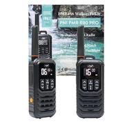 Stations radio portables PMR - PNI - PMR R80 PRO - 0,5 W - 16 canaux - Étanchéité IP67
