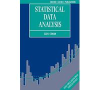 Statistical Data Analysis (Oxford Science Publications) – Éd. Oxford University Press