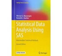 Statistical Data Analysis Using SAS: Intermediate Statistical Methods (Springer Texts in Statistics) - [Version Originale] Inconnu (Auteur)