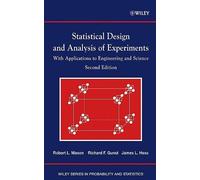 Statistical Design And Analysis Of Experiments