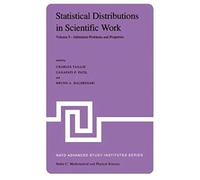 Statistical Distributions In Scientific Work