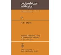 Statistical Mechanical Theory Of The Electrolytic Transport Of Non-Electrolytes