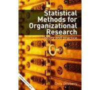 Statistical Methods For Organizational Research