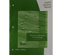 Statistical Methods For Psychology