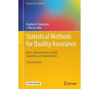 Statistical Methods For Quality Assurance