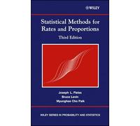 Statistical Methods for Rates and Proportions – Wiley-VCH