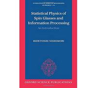 Statistical Physics Of Spin Glasses And Information Processing