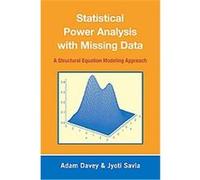 Statistical Power Analysis With Missing Data Adam Davey, Jyoti Savla (Auteur)
