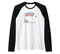 Statisticien de données statistiques drôles sur Les valeurs aberrantes Professionnelles Manche Raglan