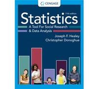 Statistics A Tool for Social Research and Data Analysis - Christopher Montclair State University Donoghue - Cengage Learning Inc - Livre en Anglais - Pape Christopher Montclair State University Donogh